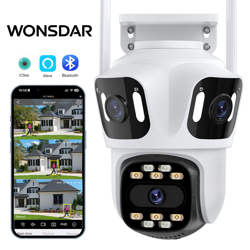 Home Cinema Wall Panels - WONSDAR Three Lens Three Screen IP