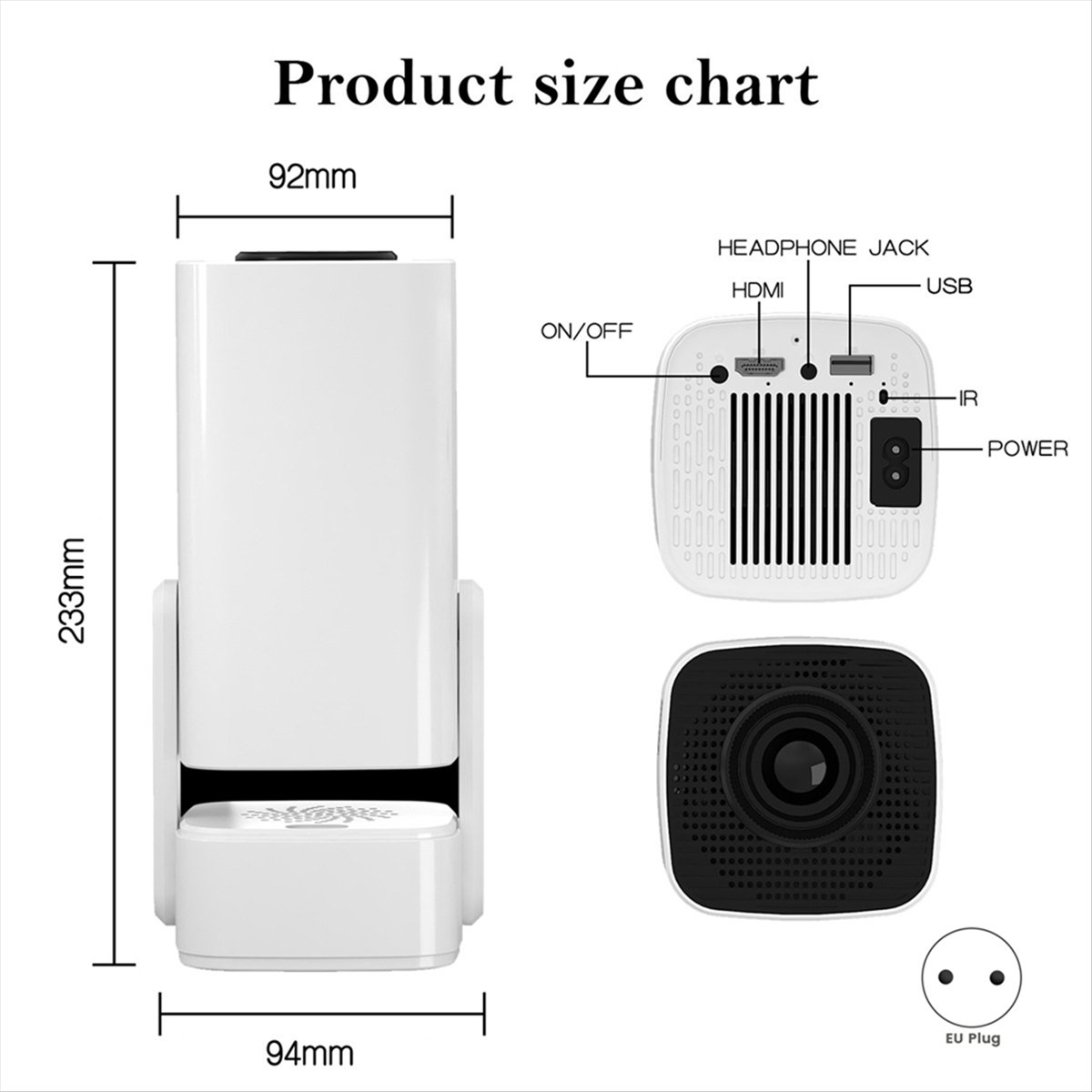 Top Y7S Mini Smart Projector 4 - Home Cinema Mini ulasan dan harga