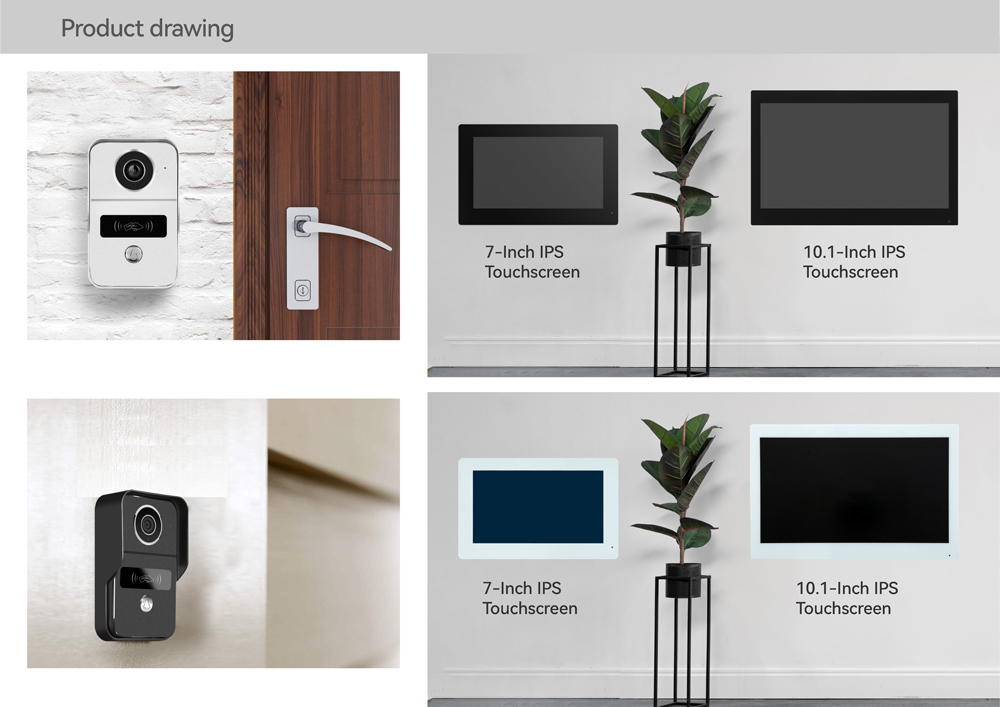 For add 1pcs LCD TUYA 2-wire 1 - Home Cinema Wall Panels ulasan dan harga