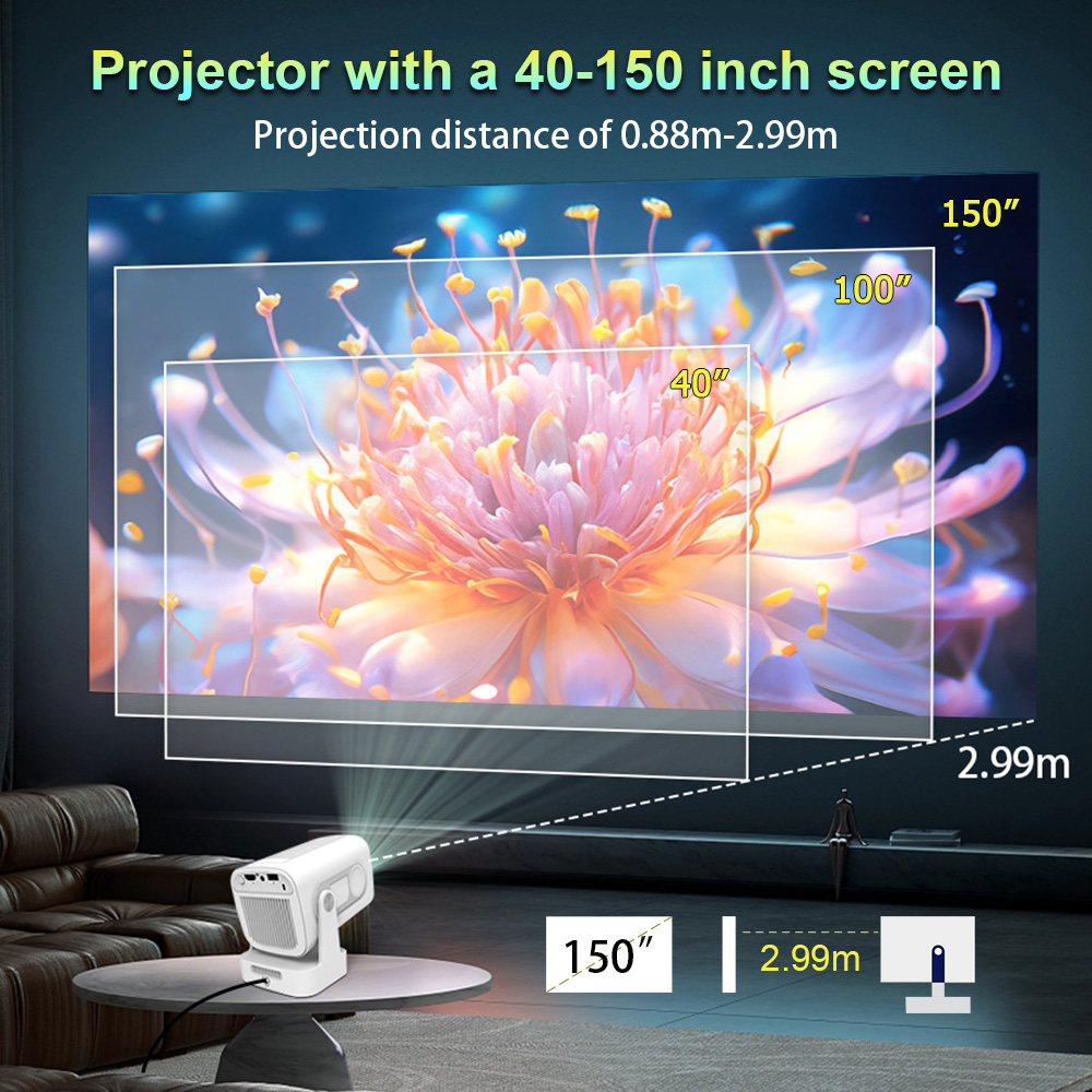 2026 New H260 Native 1080P Pro - Home Cinema Mini ulasan dan harga