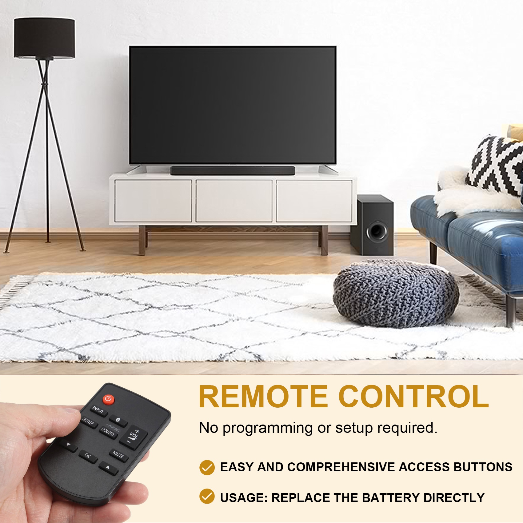 Remote Control Replacement N2Q - Home Cinema Panasonic ulasan dan harga