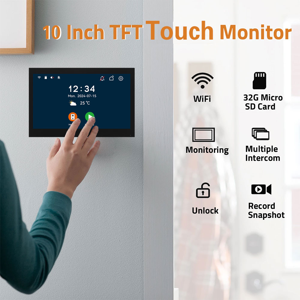 Tuya 1080P 5G Wifi 7/10 Inch 2 - Home Cinema Wall Panels ulasan dan harga
