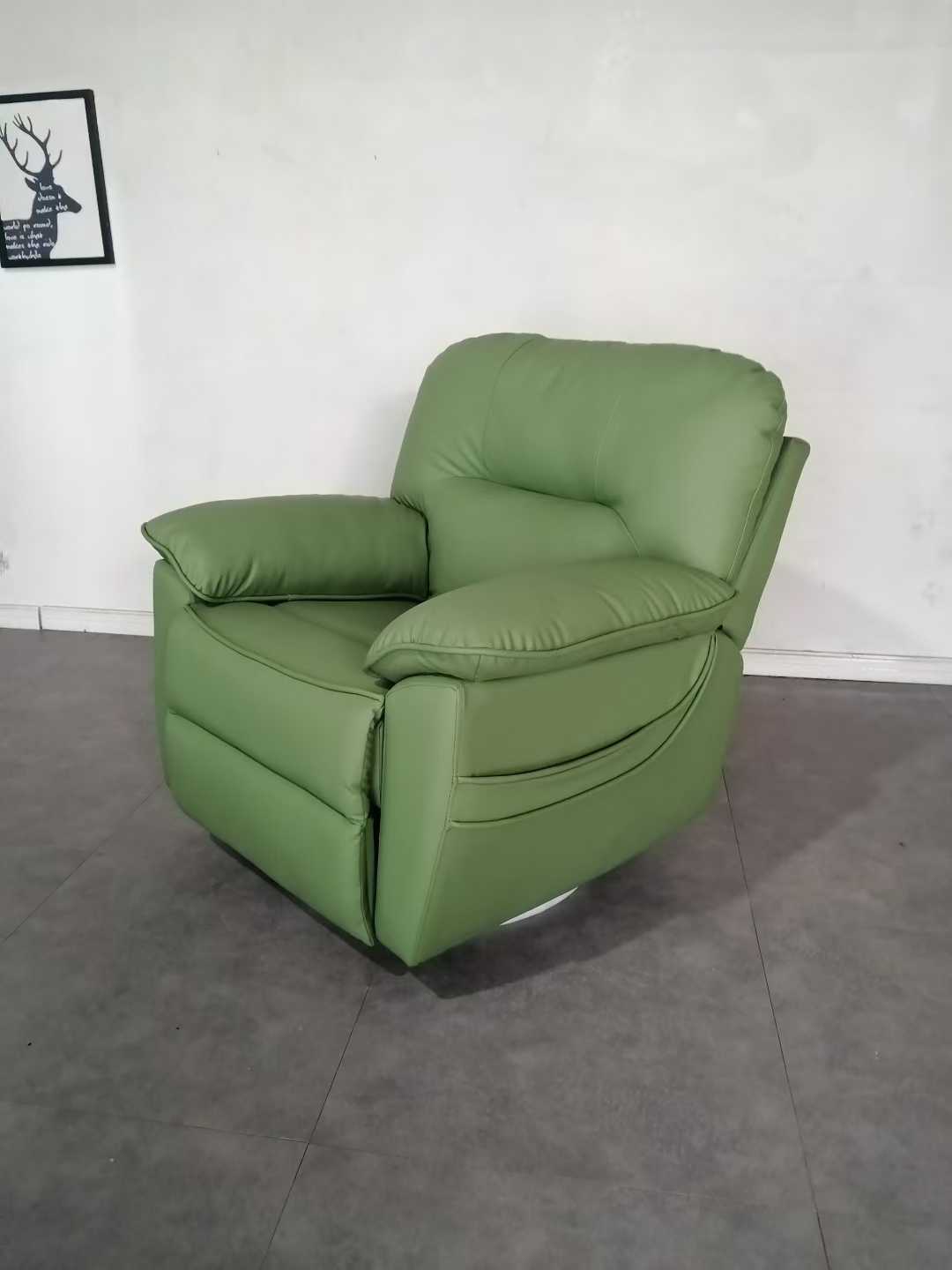 Synthetic Leather Metal Frame  - Home Cinema Recliner Chairs ulasan dan harga
