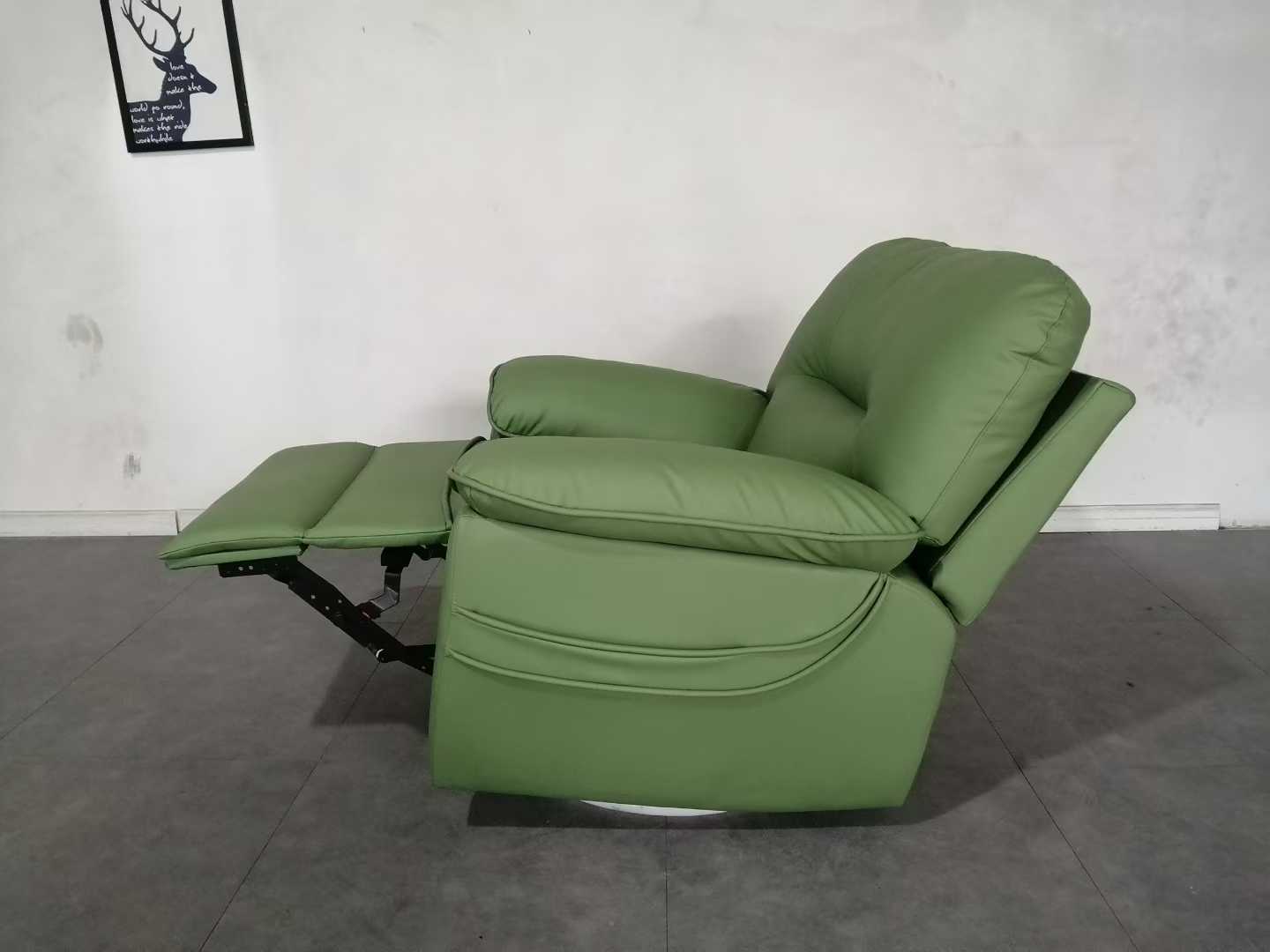 Synthetic Leather Metal Frame  - Home Cinema Recliner Chairs ulasan dan harga