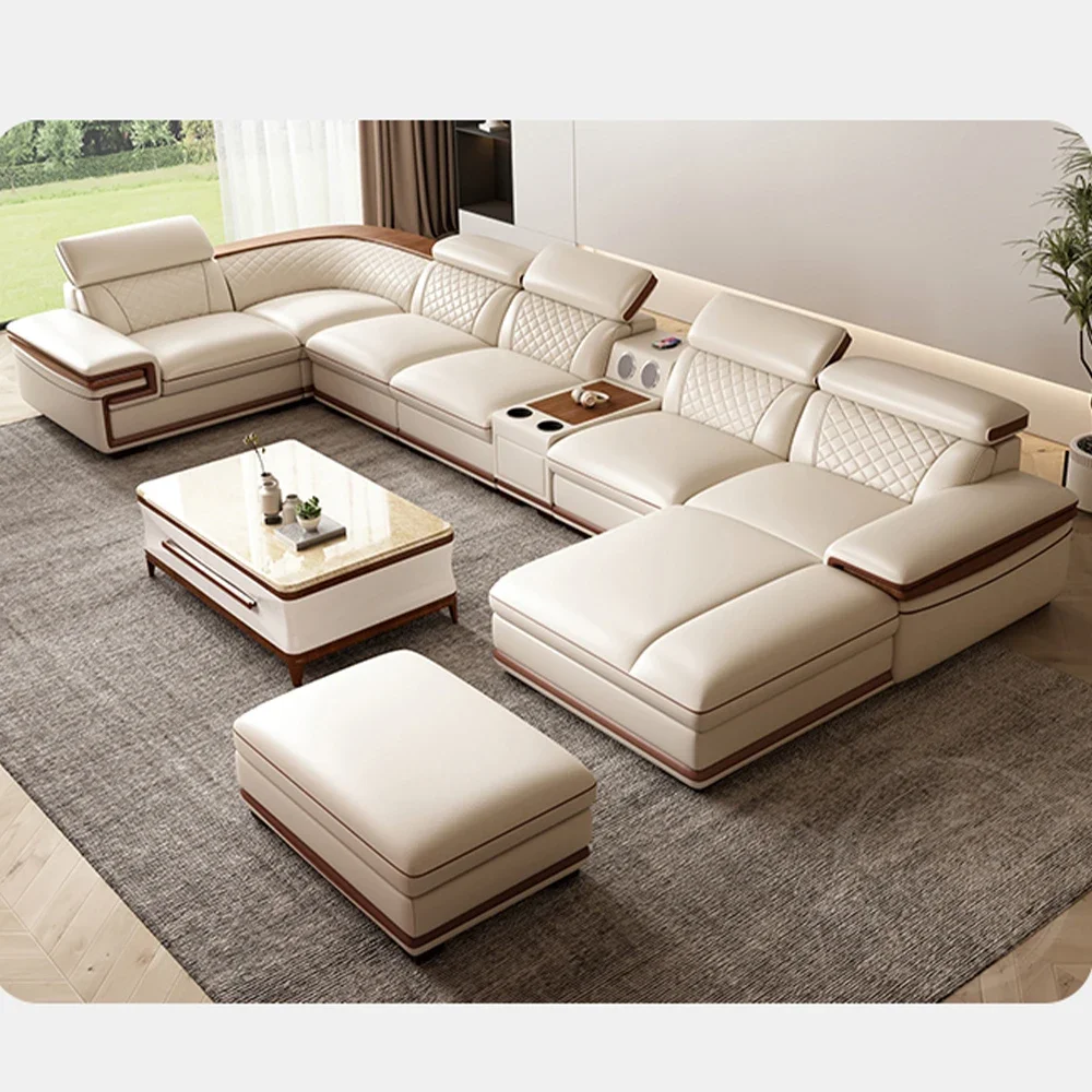 MINGDIBAO Premium Italian Genu - Home Cinema Sofa ulasan dan harga