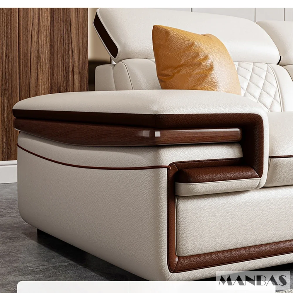 MINGDIBAO Premium Italian Genu - Home Cinema Sofa ulasan dan harga