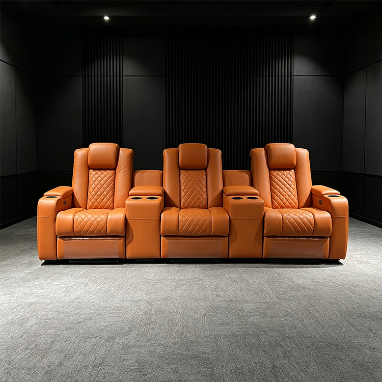 KMJ 3 Seats Multi-Functional D - Home Cinema Recliner Chairs ulasan dan harga