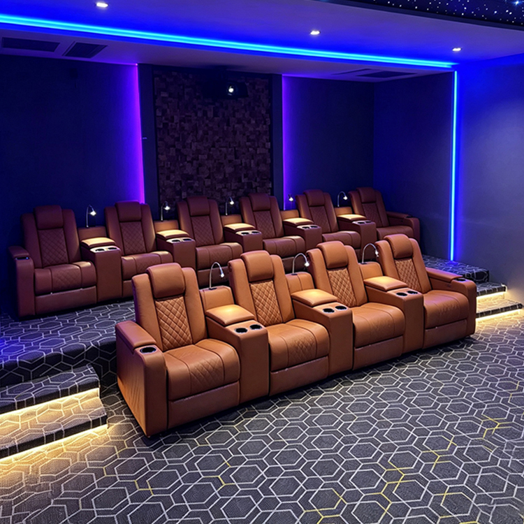 KMJ 3 Seats Multi-Functional D - Home Cinema Recliner Chairs ulasan dan harga