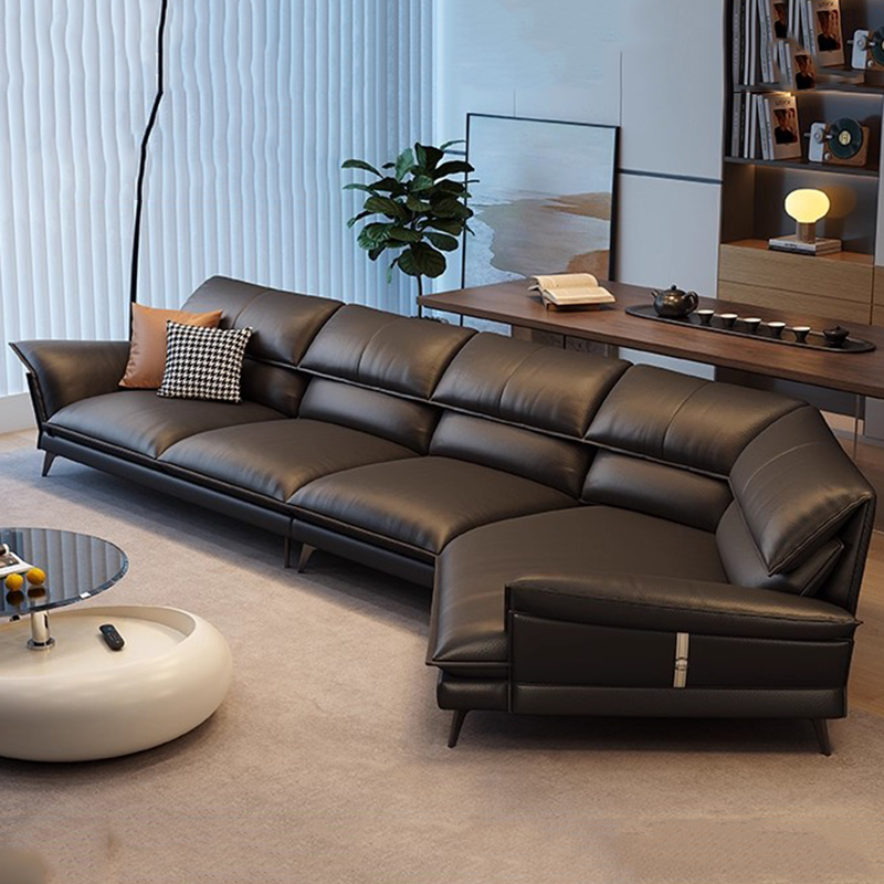 Genuine Leather Luxury Italian - Home Cinema Sofa ulasan dan harga