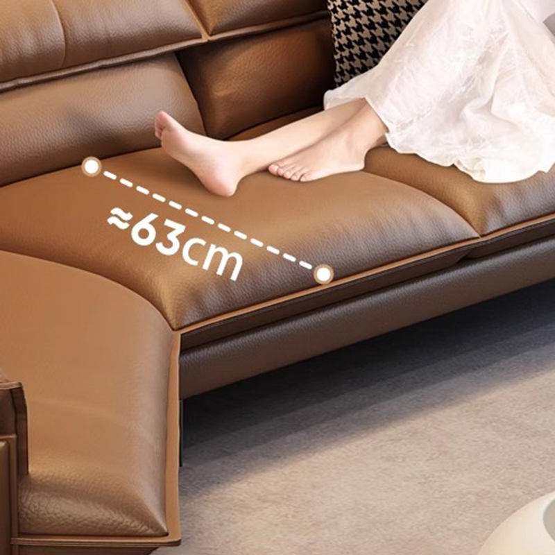 Genuine Leather Luxury Italian - Home Cinema Sofa ulasan dan harga