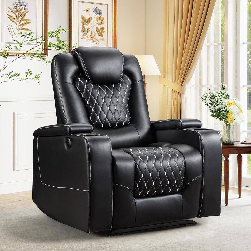 Power Recliner Chair with USB  - Home Cinema Recliner Chairs ulasan dan harga