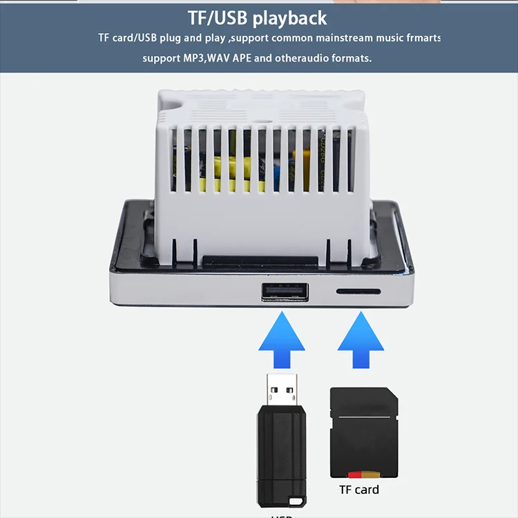 Bluetooth Wall Amplifier Home  - Home Cinema Mini ulasan dan harga