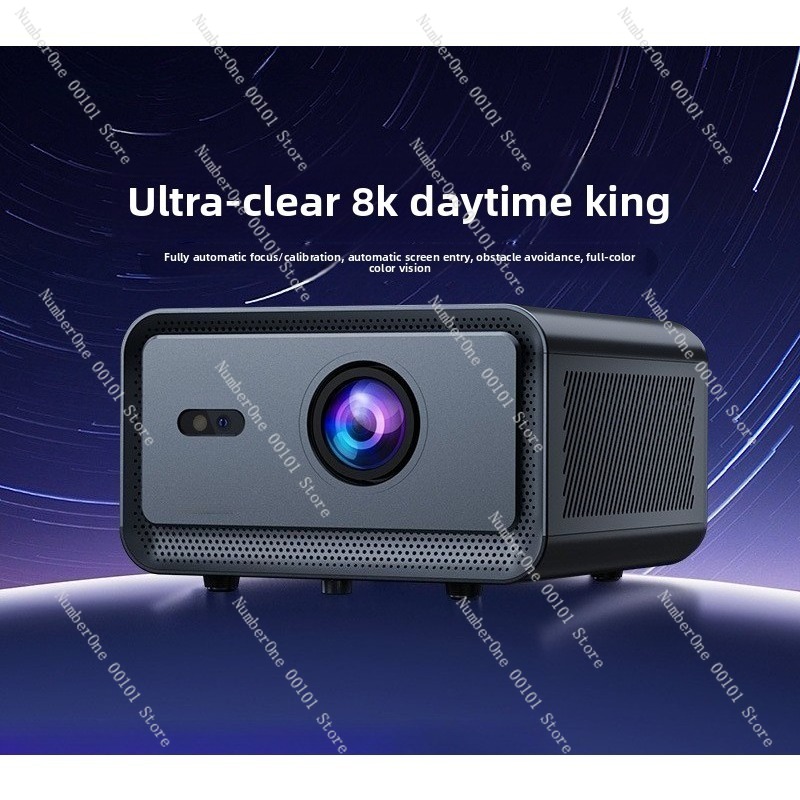 Portable Smart HD Projector 10 - Home Cinema Mini ulasan dan harga