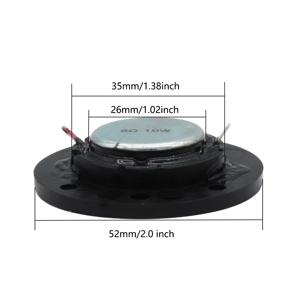 AUIN 2Pcs/lot 52MM Round Audio - Home Cinema Panasonic ulasan dan harga