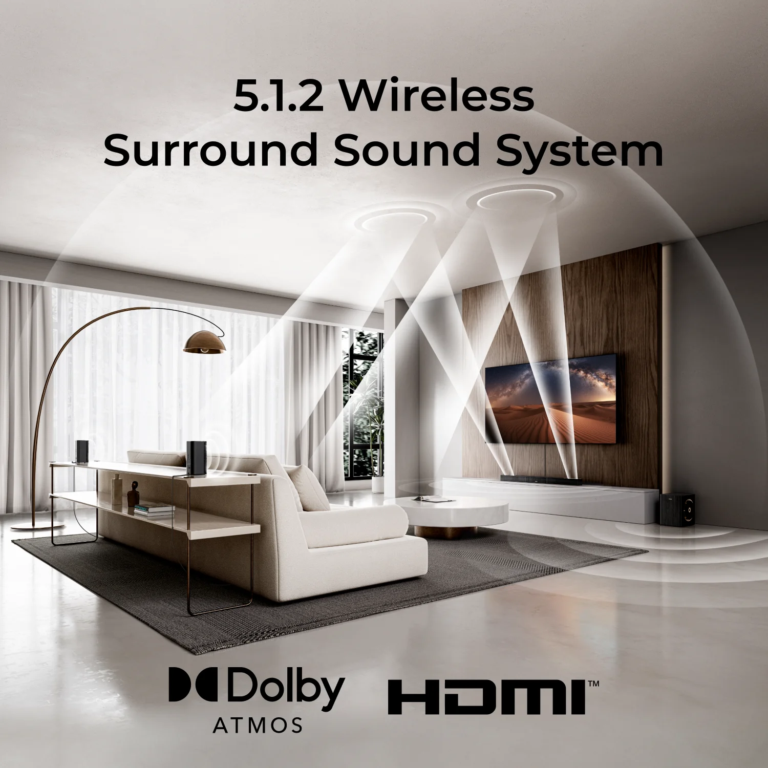 X40 5.1.2ch Wireless Surround  - Home Cinema Atmos ulasan dan harga