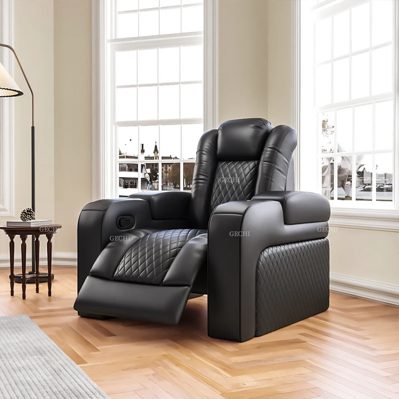 Luxury Theater Furniture Black - Home Cinema Recliner Chairs ulasan dan harga