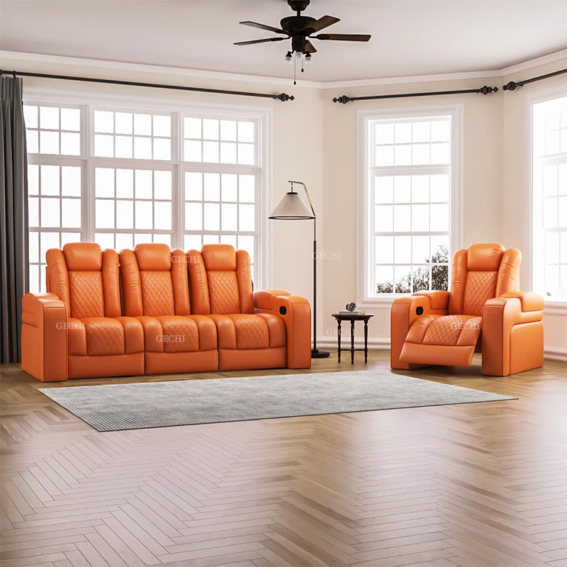 Luxury Theater Furniture Black - Home Cinema Recliner Chairs ulasan dan harga