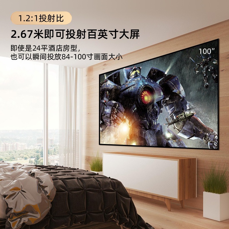 Portable HD Mini Projector for - Home Cinema Mini ulasan dan harga