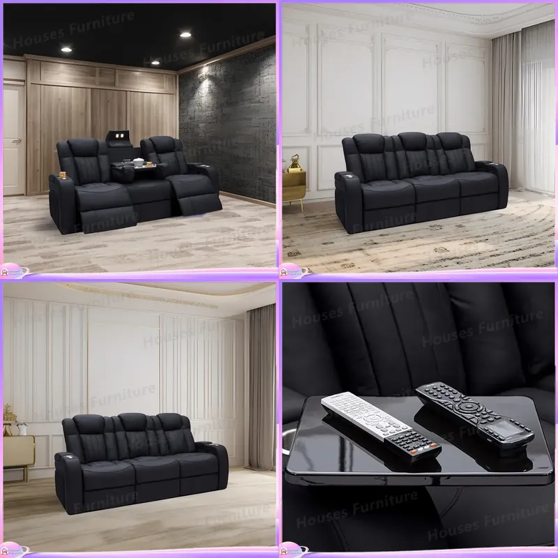 Leather Recliner Sofa Home The - Home Cinema Recliner Chairs ulasan dan harga