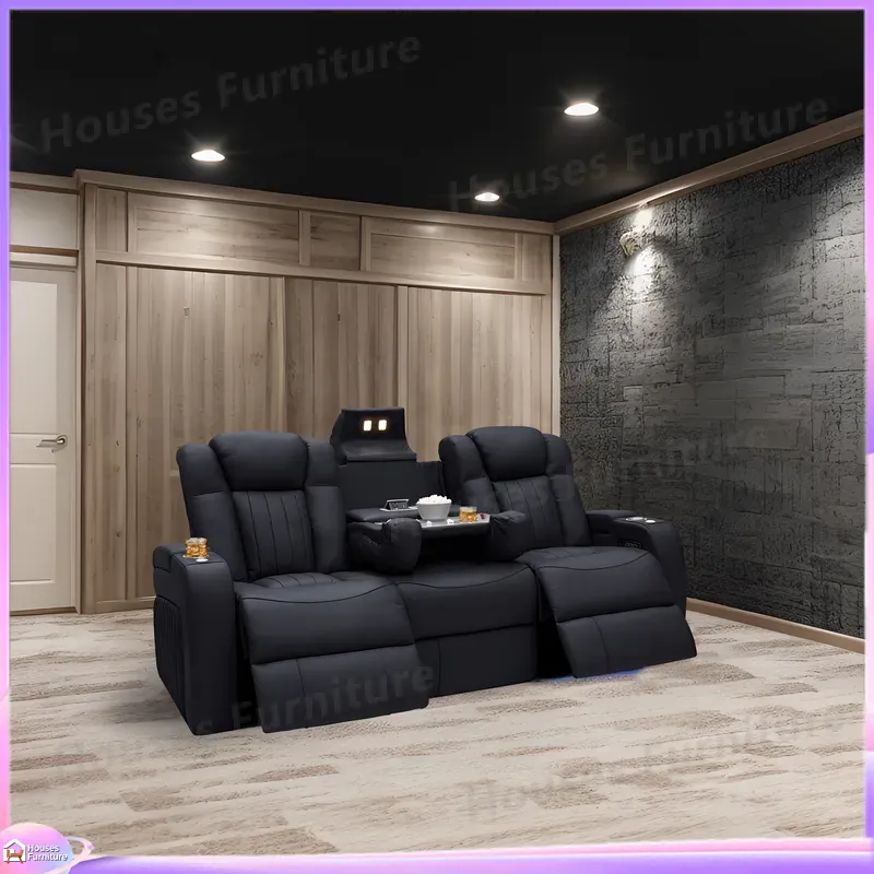 Leather Recliner Sofa Home The - Home Cinema Recliner Chairs ulasan dan harga