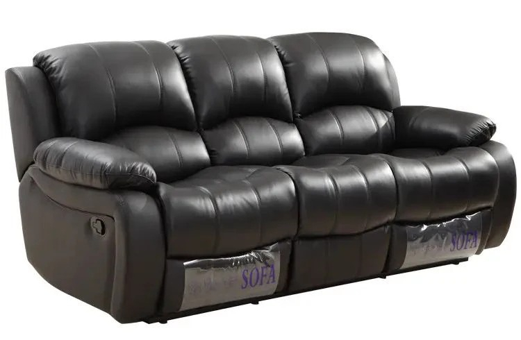 Genuine Leather Sofa Living Ro - Home Cinema Sofa ulasan dan harga