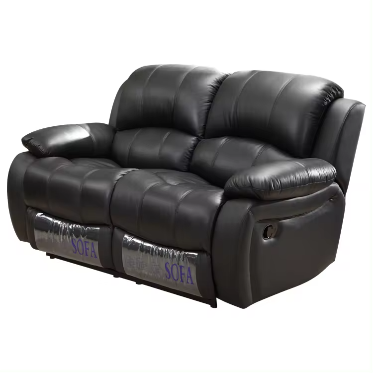 Genuine Leather Sofa Living Ro - Home Cinema Sofa ulasan dan harga